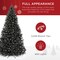 Best Choice Products Artificial Christmas Tree, Premium Pre-Lit Spruce Design, Dense Branches – Black Spruce